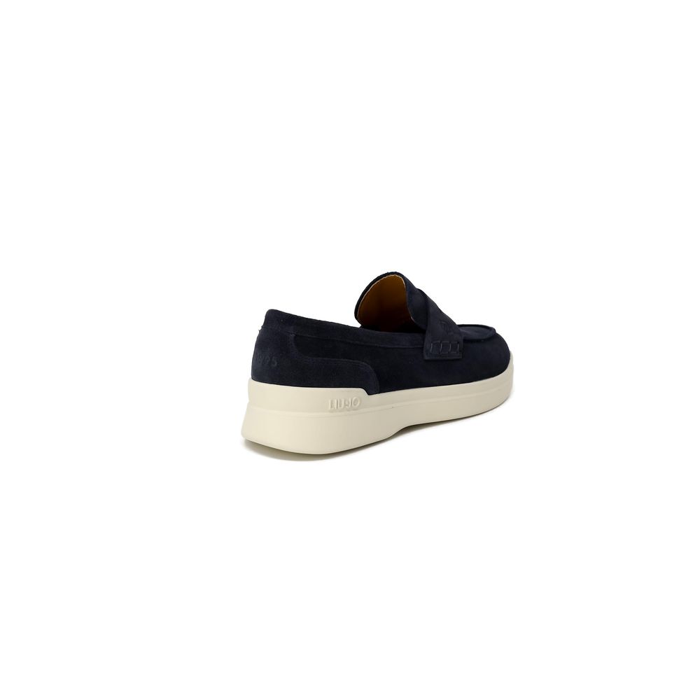Liu Jo Blue Suede Casual Shoes for Men