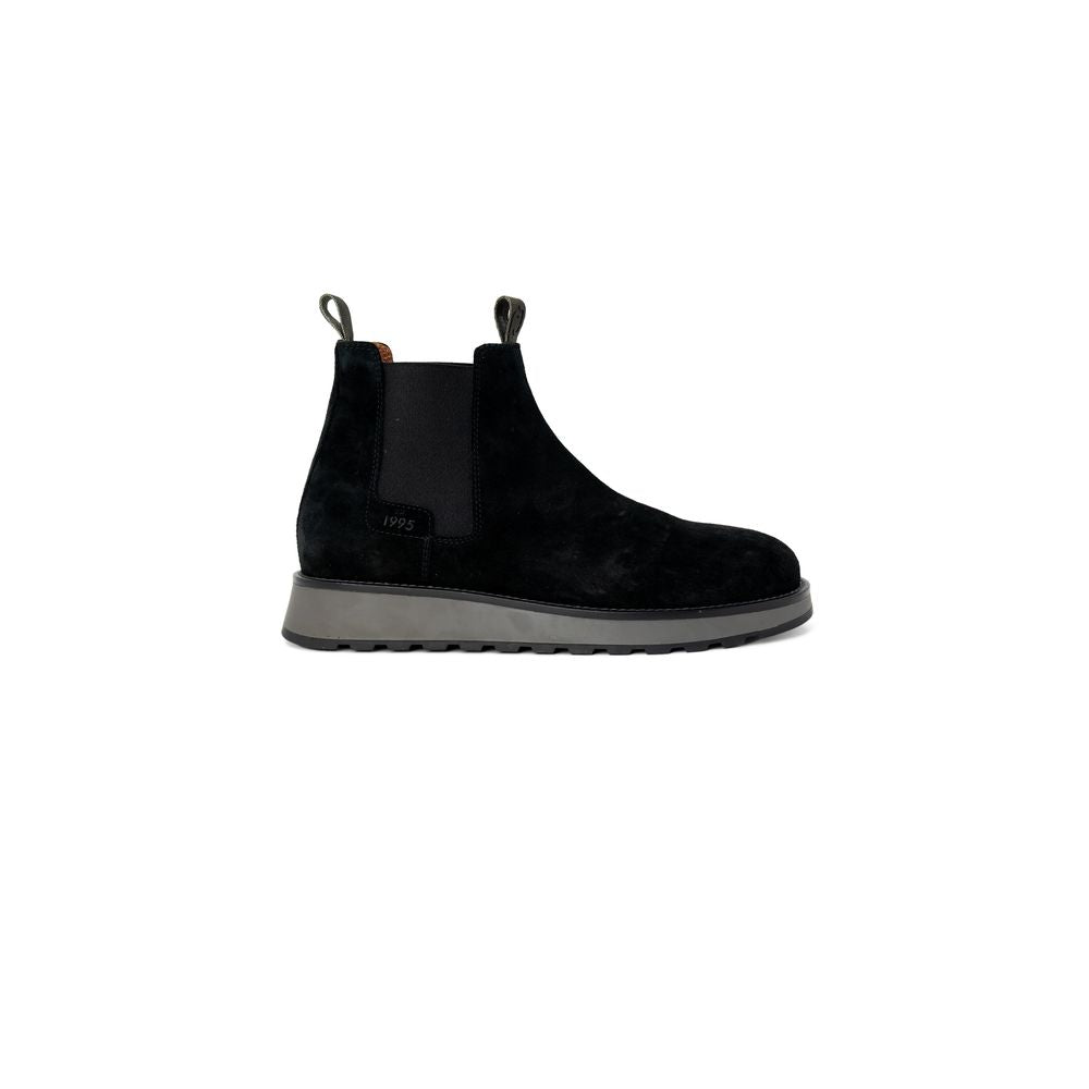 Liu Jo Black Suede Leather Ankle Boots for Men