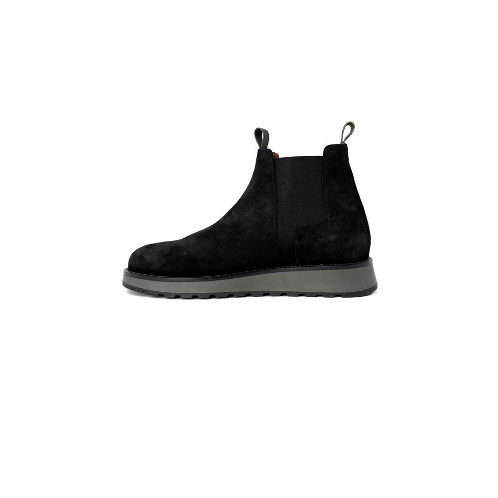 Liu Jo Black Suede Leather Ankle Boots for Men