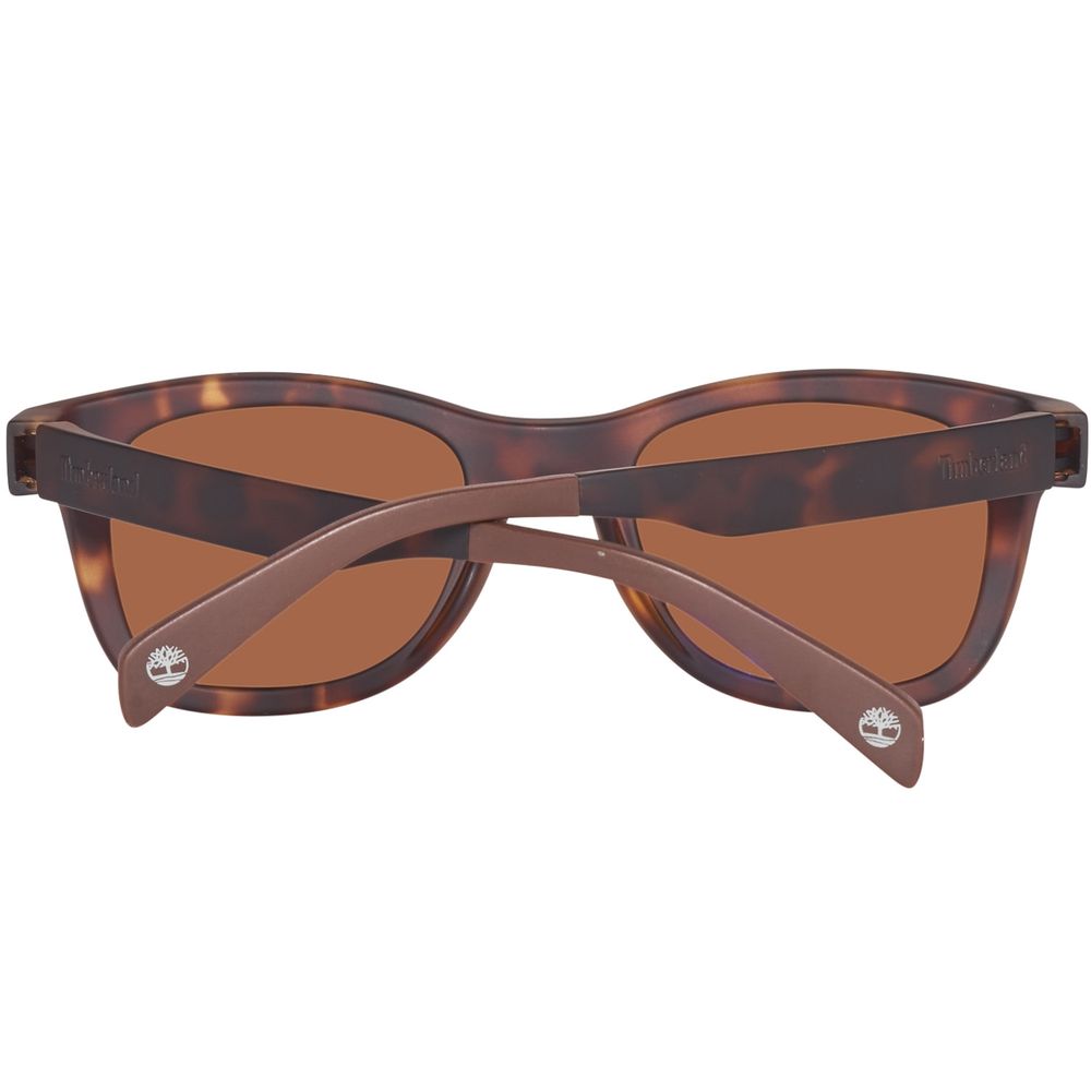 Timberland Brown Injected Sunglasses – Polarized Frame, 50mm