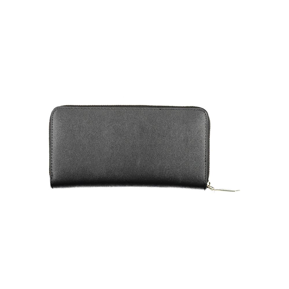 Calvin Klein Black Faux Leather Women's Wallet