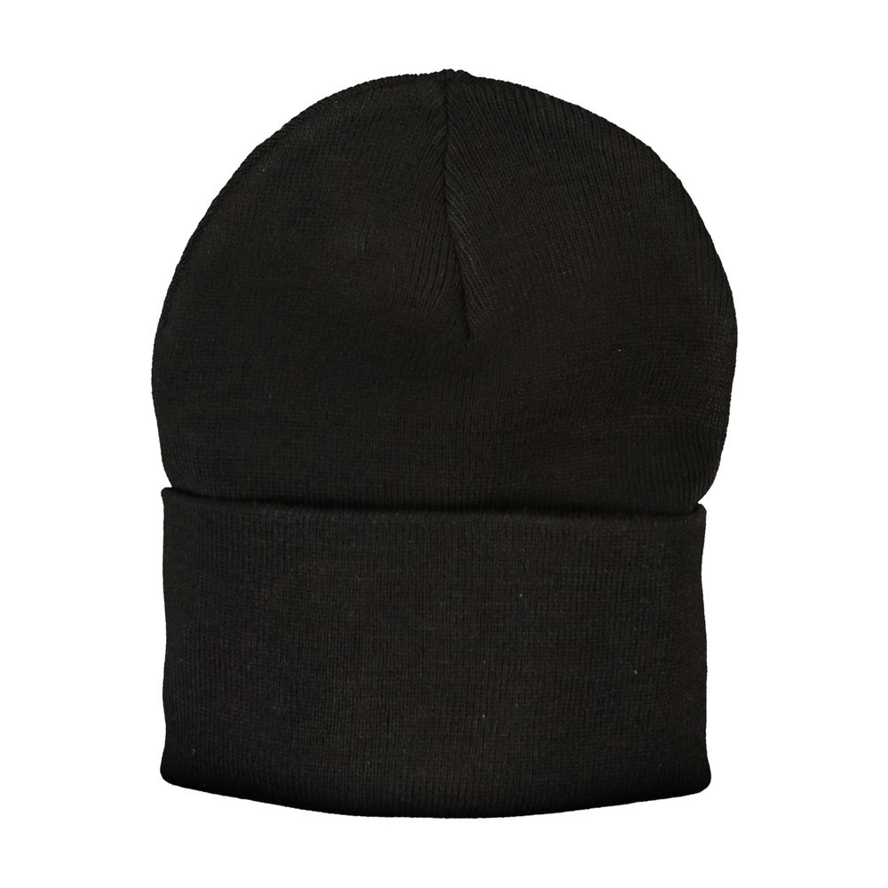 La Martina Black Polyester Cap