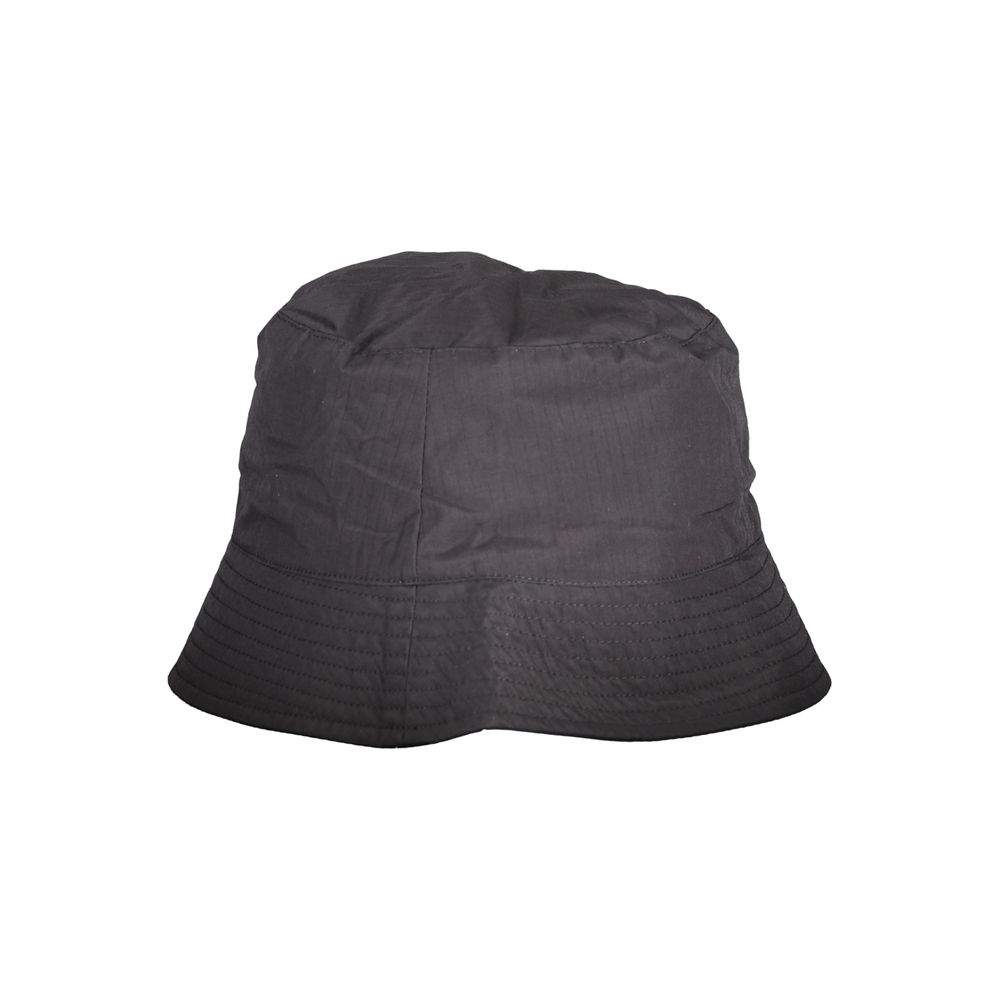 K-WAY Black Polyester Fisherman Hat with Marmot Interior