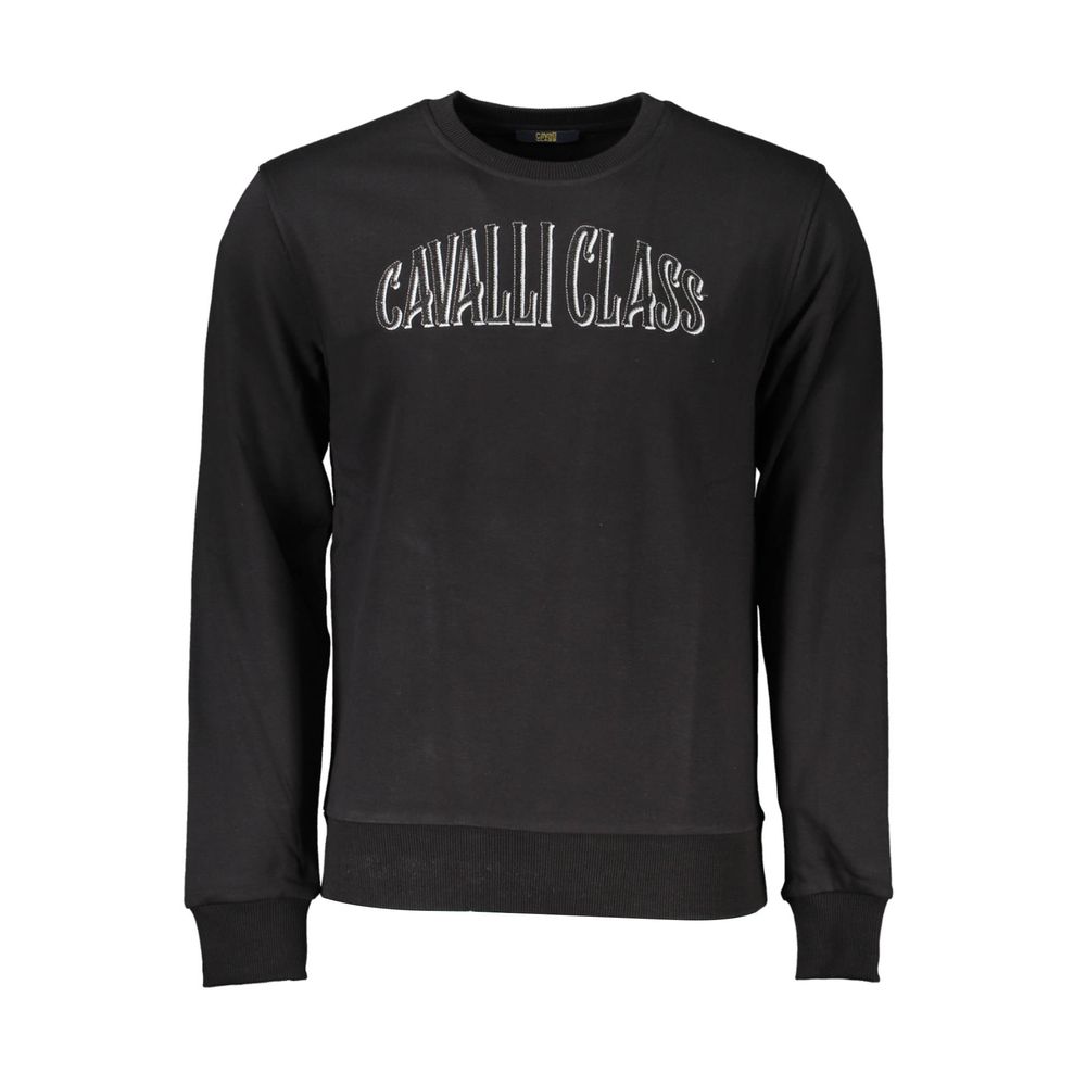Cavalli Class Black Men's Sweater