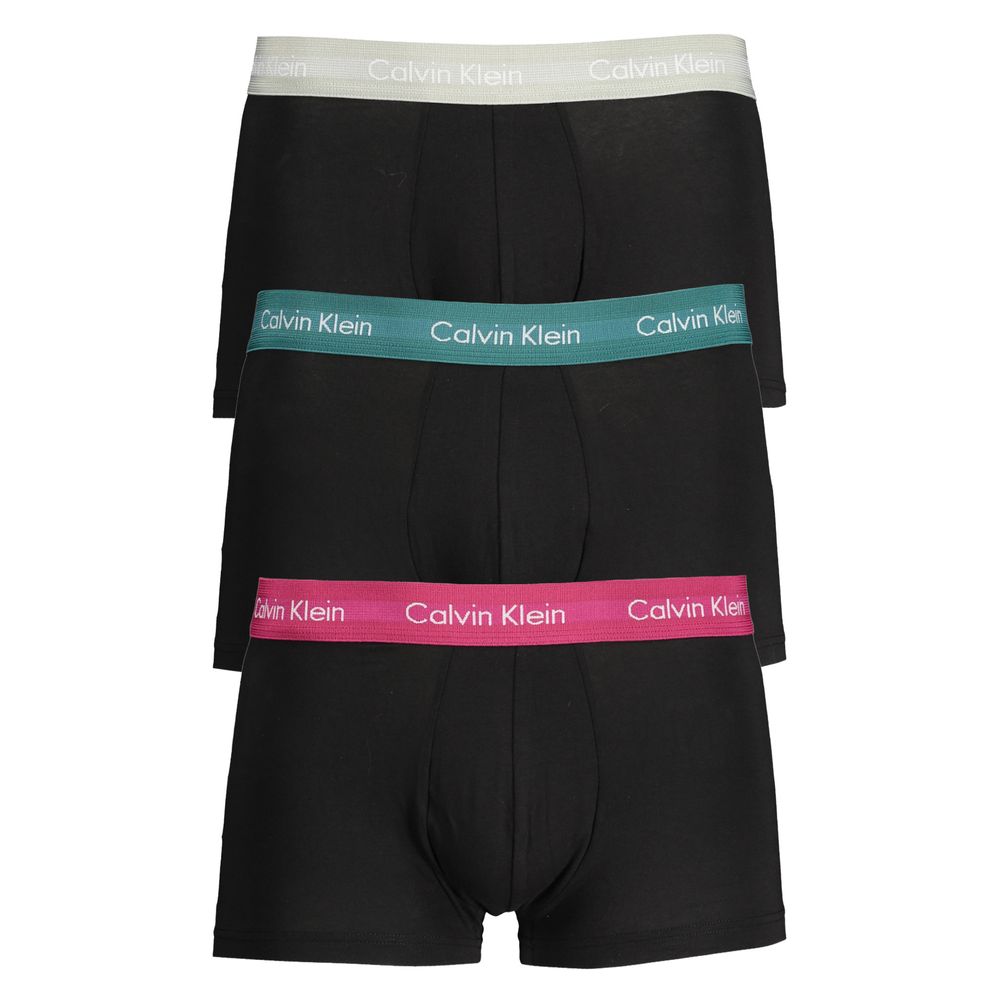 Calvin Klein Black Cotton Underwear - Boxer Tri-Pack