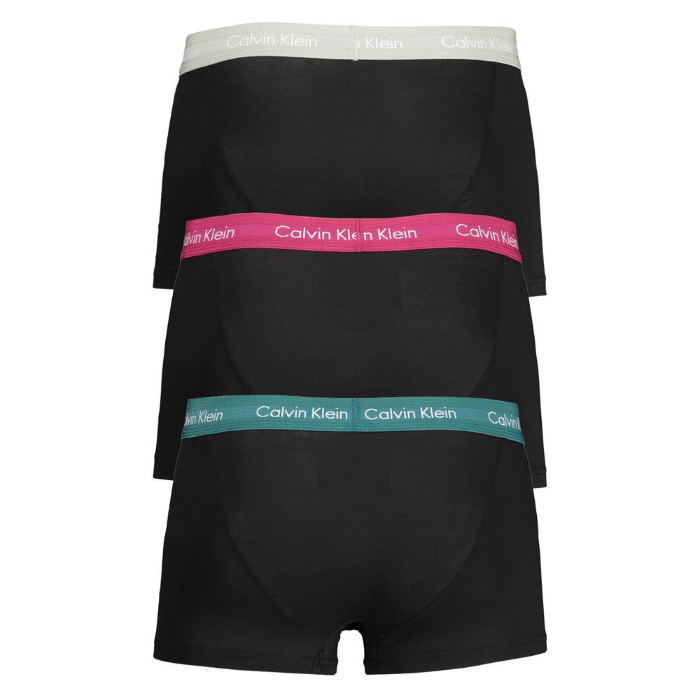 Calvin Klein Black Cotton Underwear - Boxer Tri-Pack