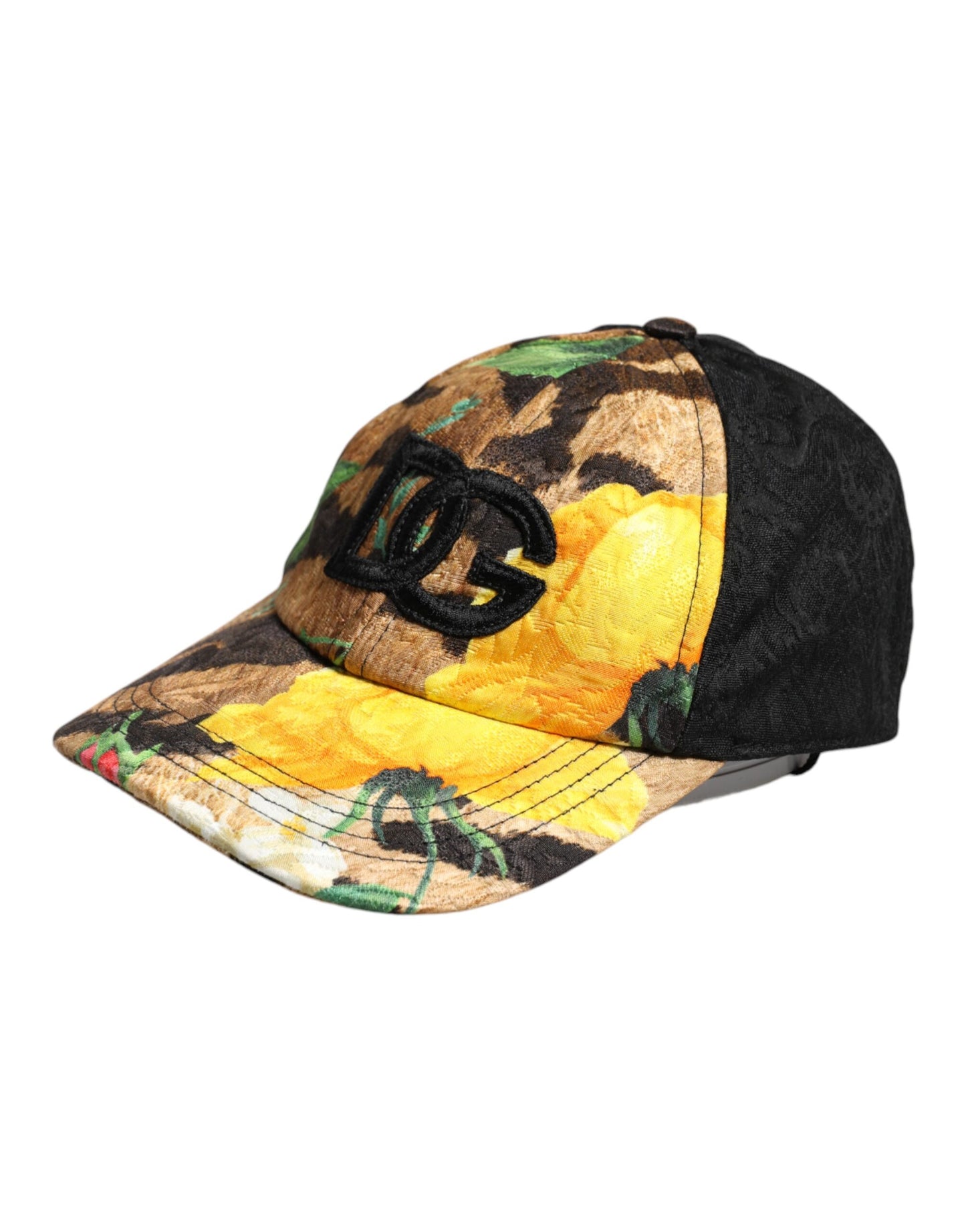 Dolce & Gabbana Multicolor DG Logo Patch Baseball Cap