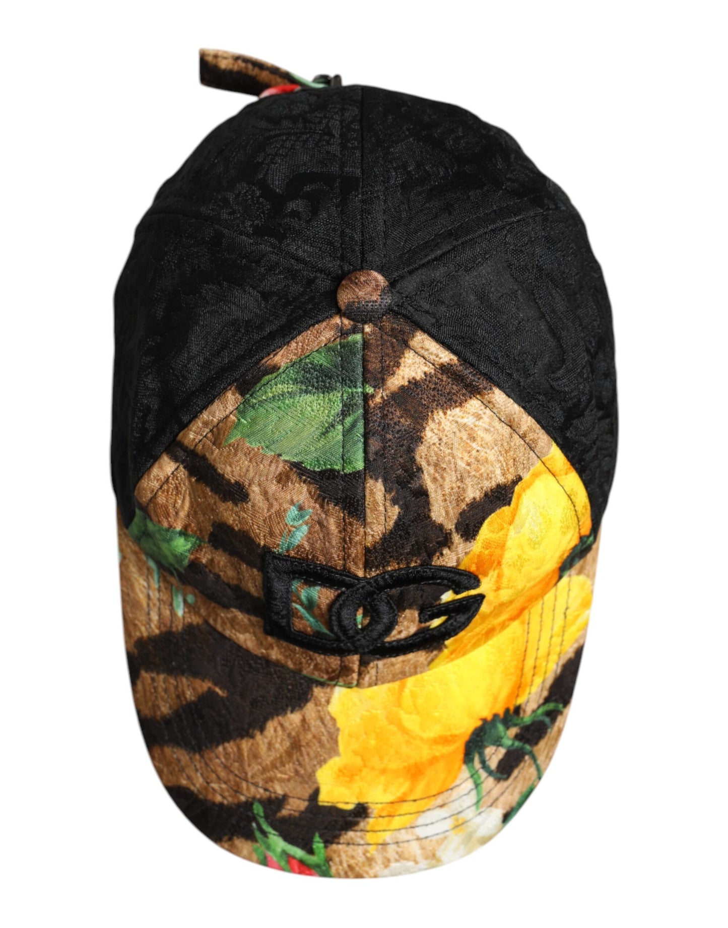 Dolce & Gabbana Multicolor DG Logo Patch Baseball Cap