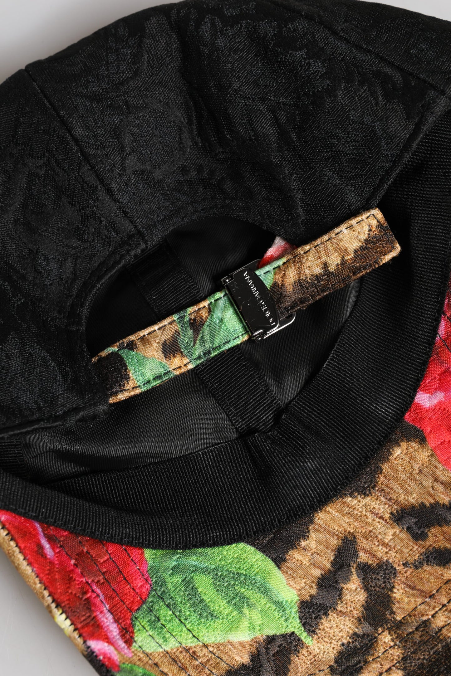 Dolce & Gabbana Multicolor DG Logo Patch Baseball Cap