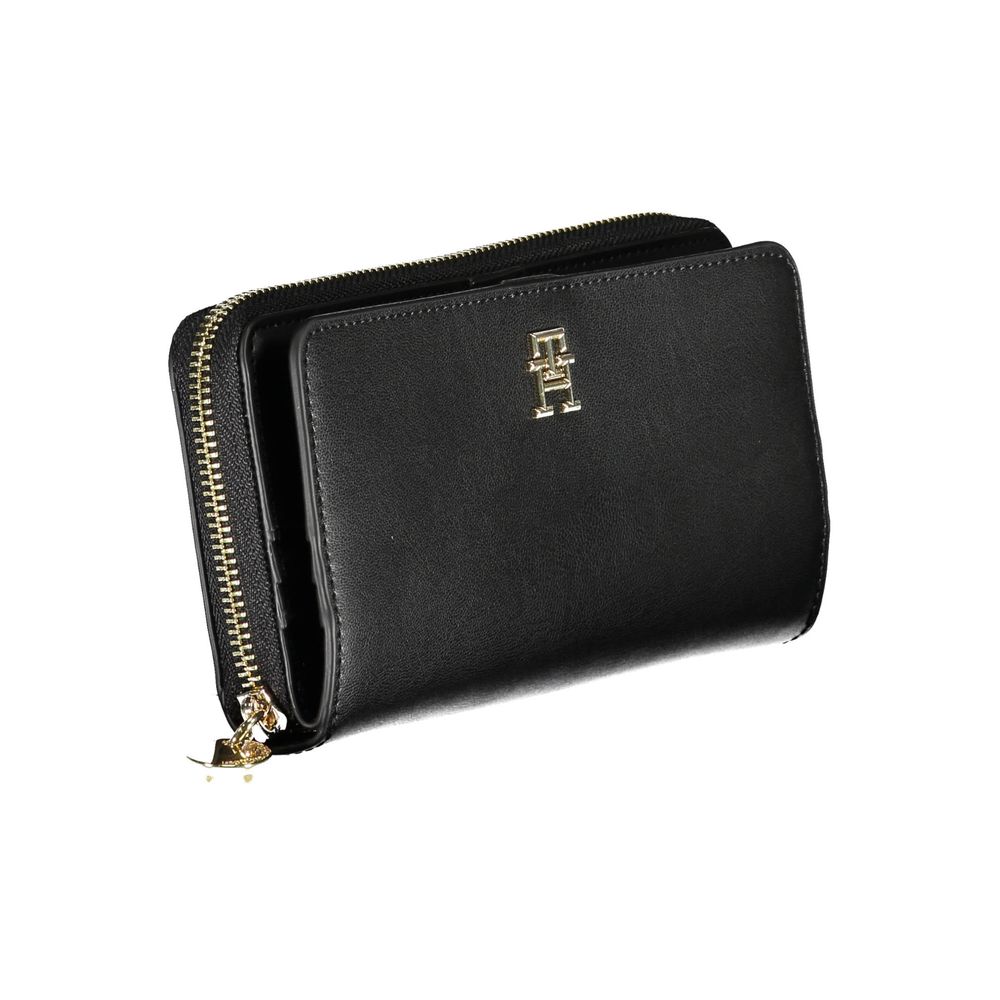 Tommy Hilfiger Black Faux Leather Women’s Wallet