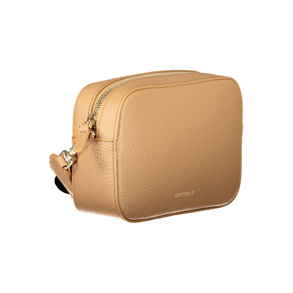 Coccinelle TEBE Bag - Brown Leather Handbag