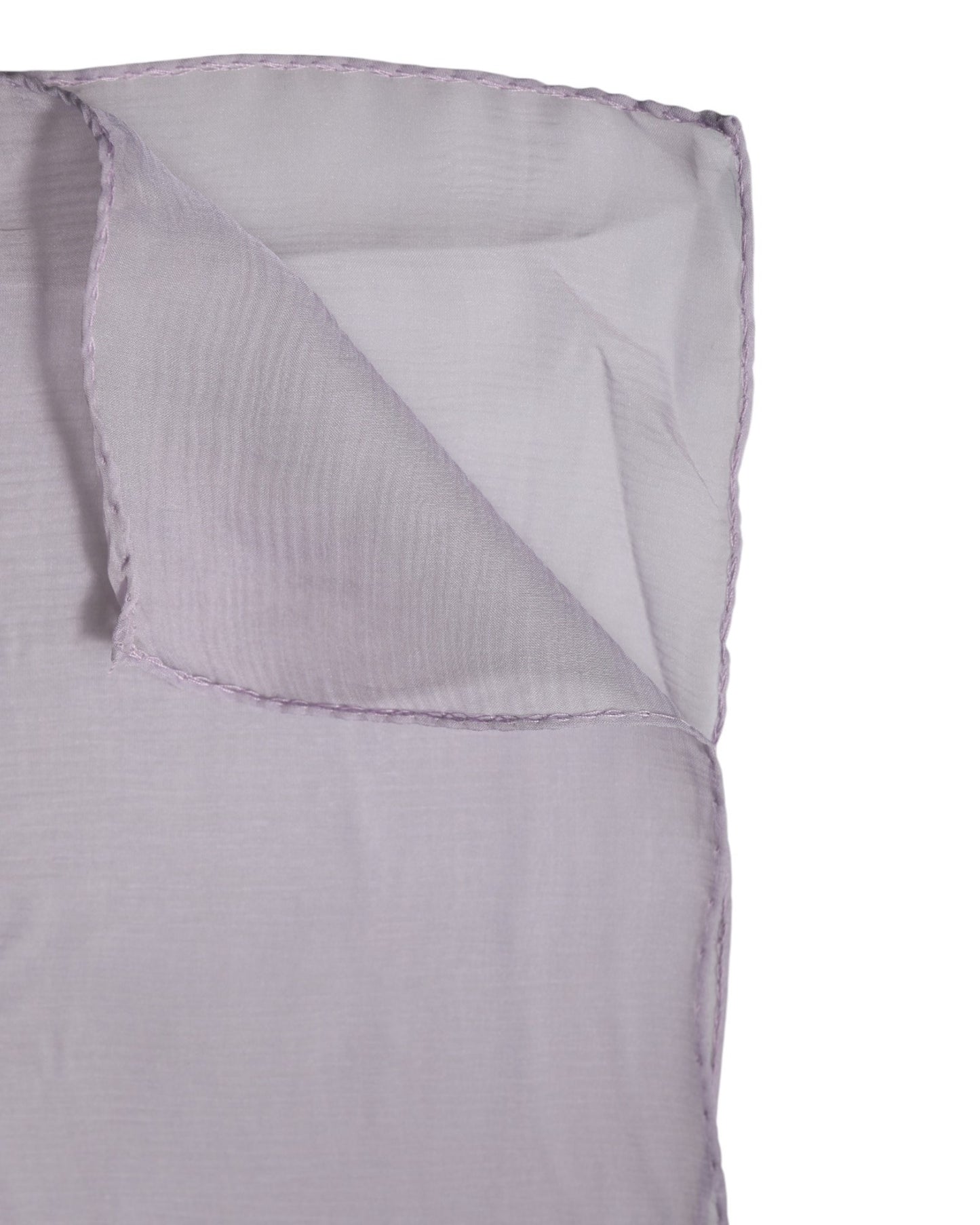 Dolce & Gabbana Purple Silk Wrap Shawl Scarf