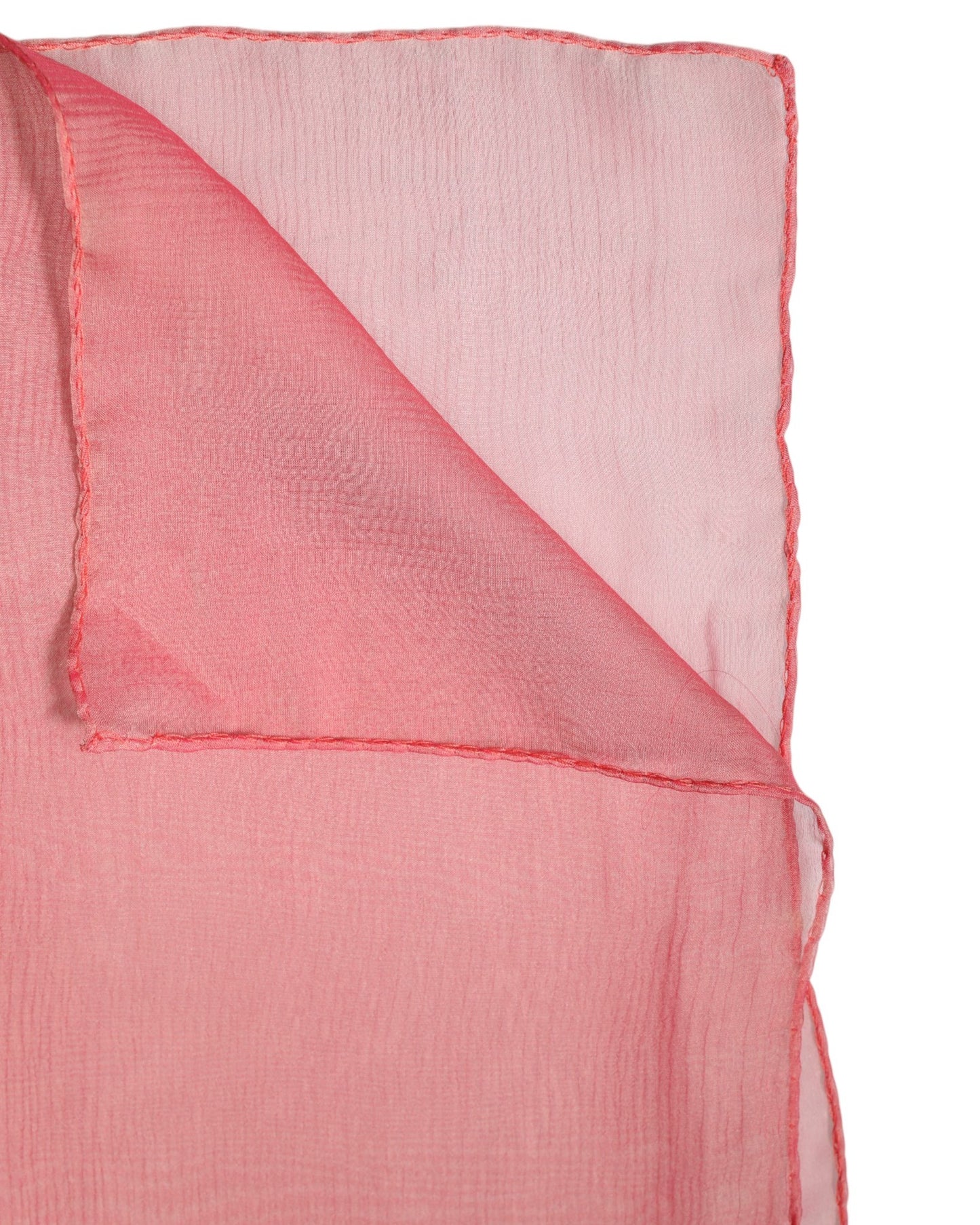 Dolce & Gabbana Pink Silk Wrap Shawl Scarf