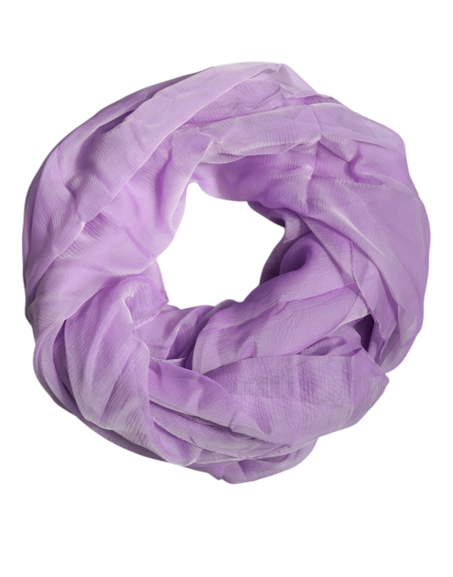 Dolce & Gabbana Purple Silk Wrap Shawl Scarf