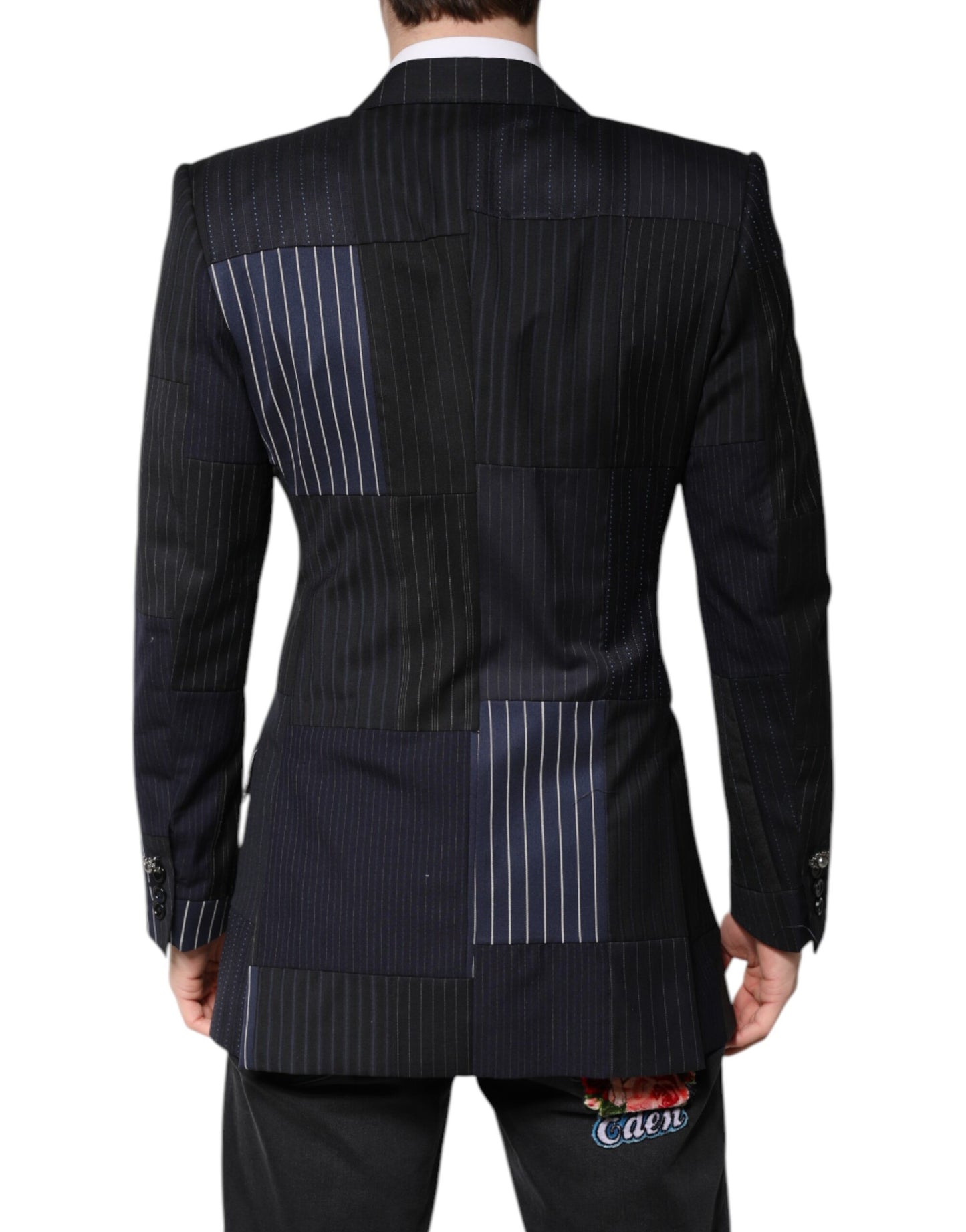 Dolce & Gabbana Multicolor Patchwork Blazer