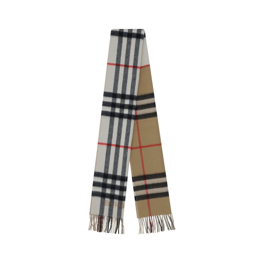 Burberry Cashmere Scarf – Iconic Check Archive Design