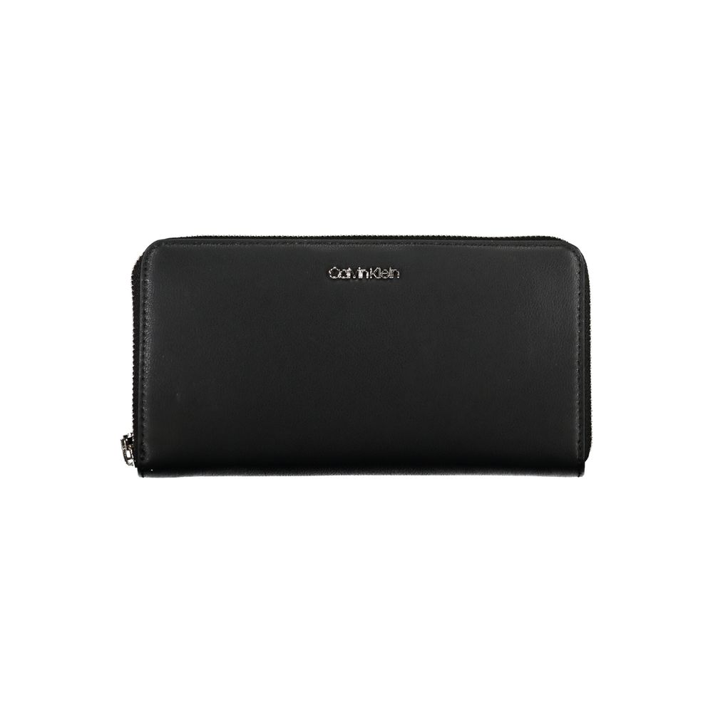 Calvin Klein Black Faux Leather Wallet