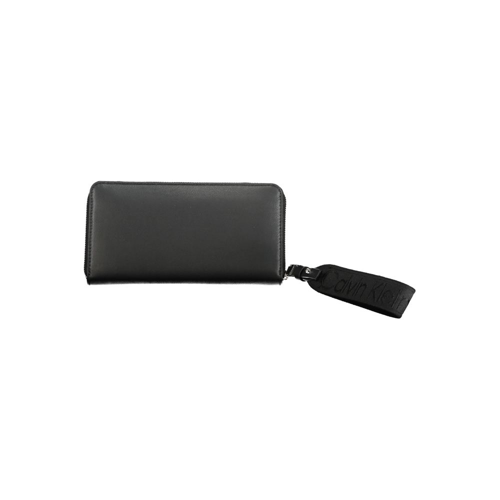Calvin Klein Black Faux Leather Wallet