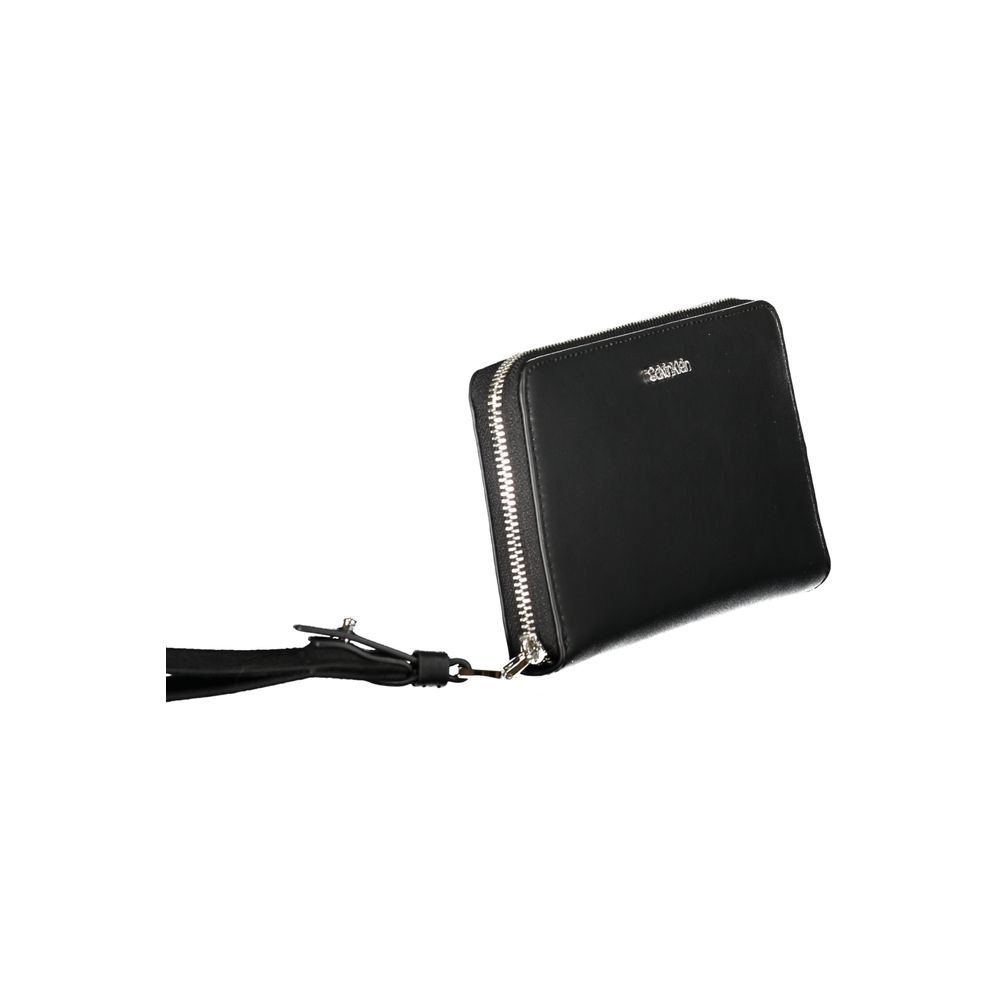 Calvin Klein Black Faux Leather Wallet