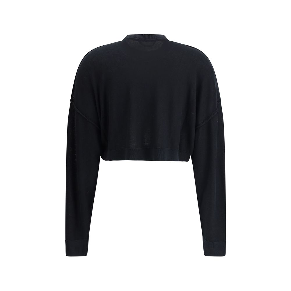 Balenciaga Cropped Sweater - Bold Contemporary Elegance