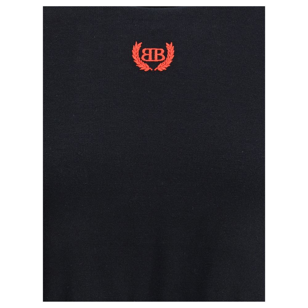 Balenciaga Cropped Sweater - Bold Contemporary Elegance