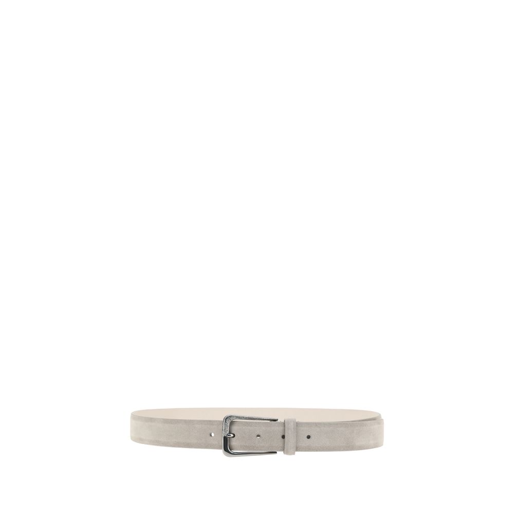 Brunello Cucinelli Suede Belt - Timeless Luxury Accessory
