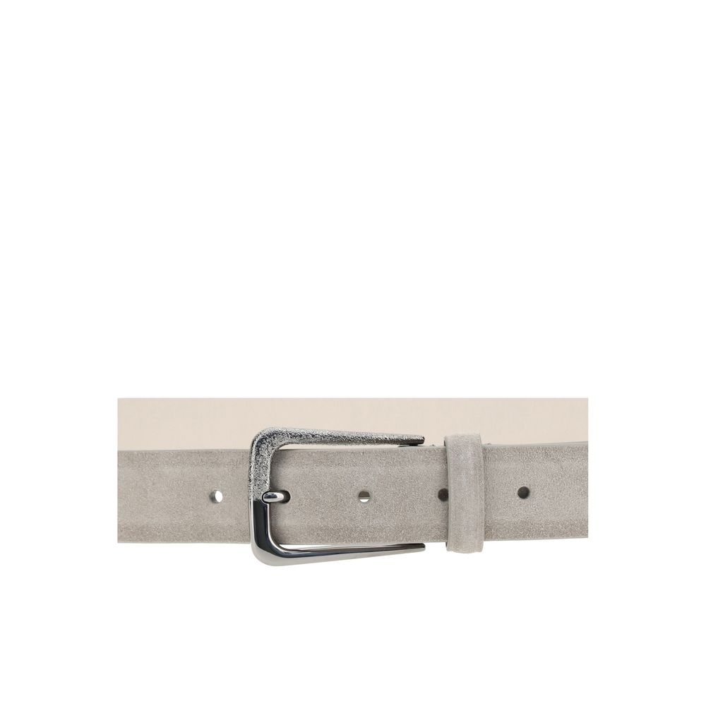 Brunello Cucinelli Suede Belt - Timeless Luxury Accessory