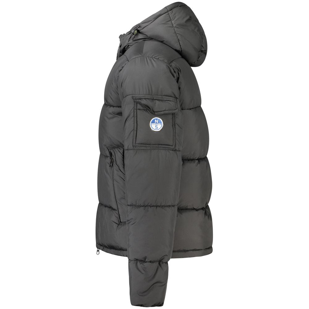 North Sails Black Polyester Men's Jacket