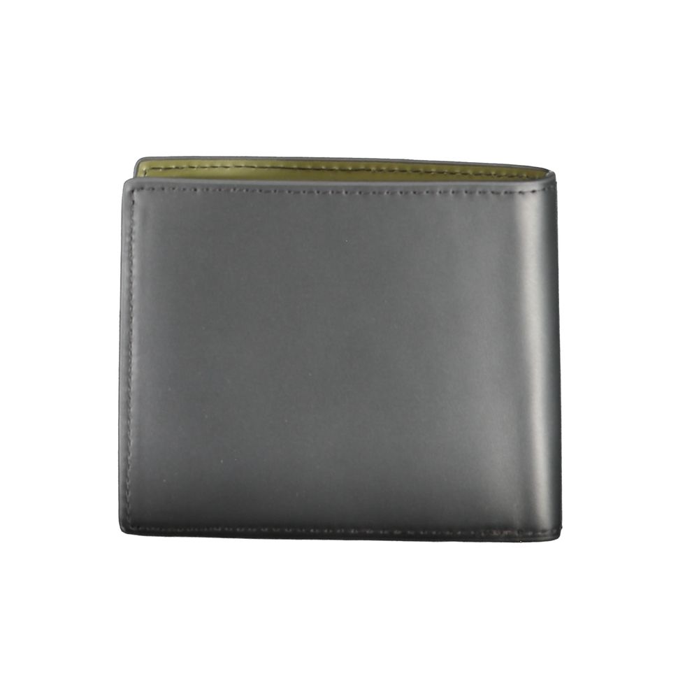 Tommy Hilfiger Black Leather Wallet for Men