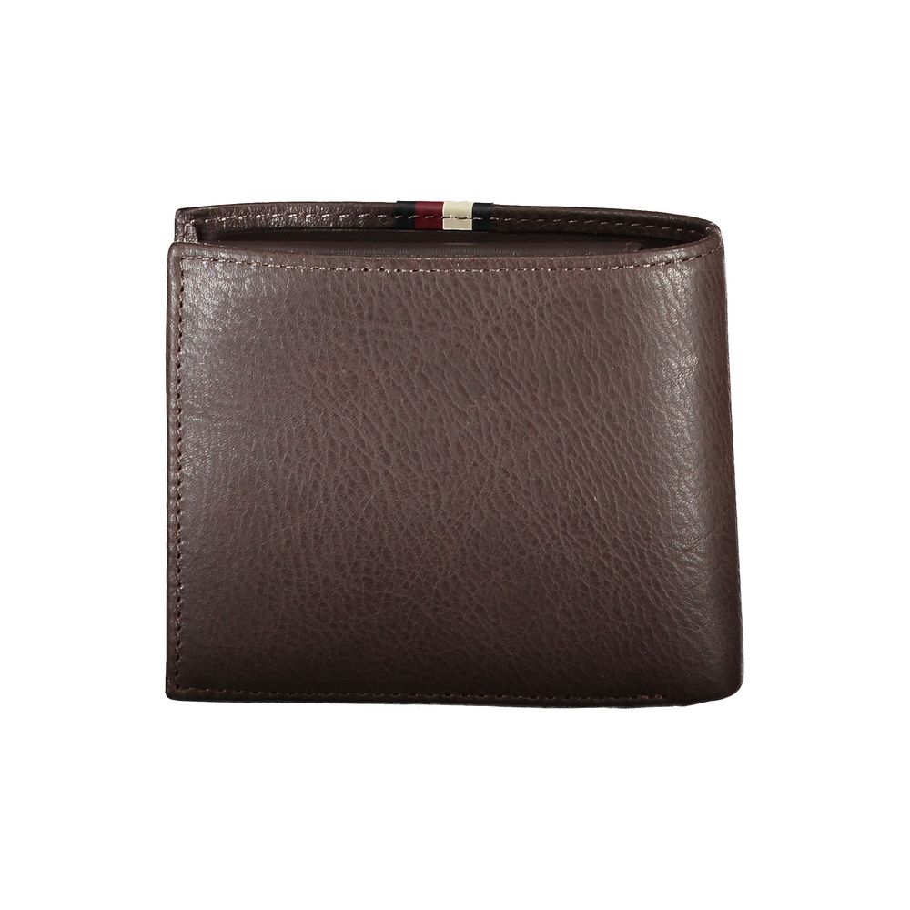 Tommy Hilfiger Brown Leather Men’s Wallet