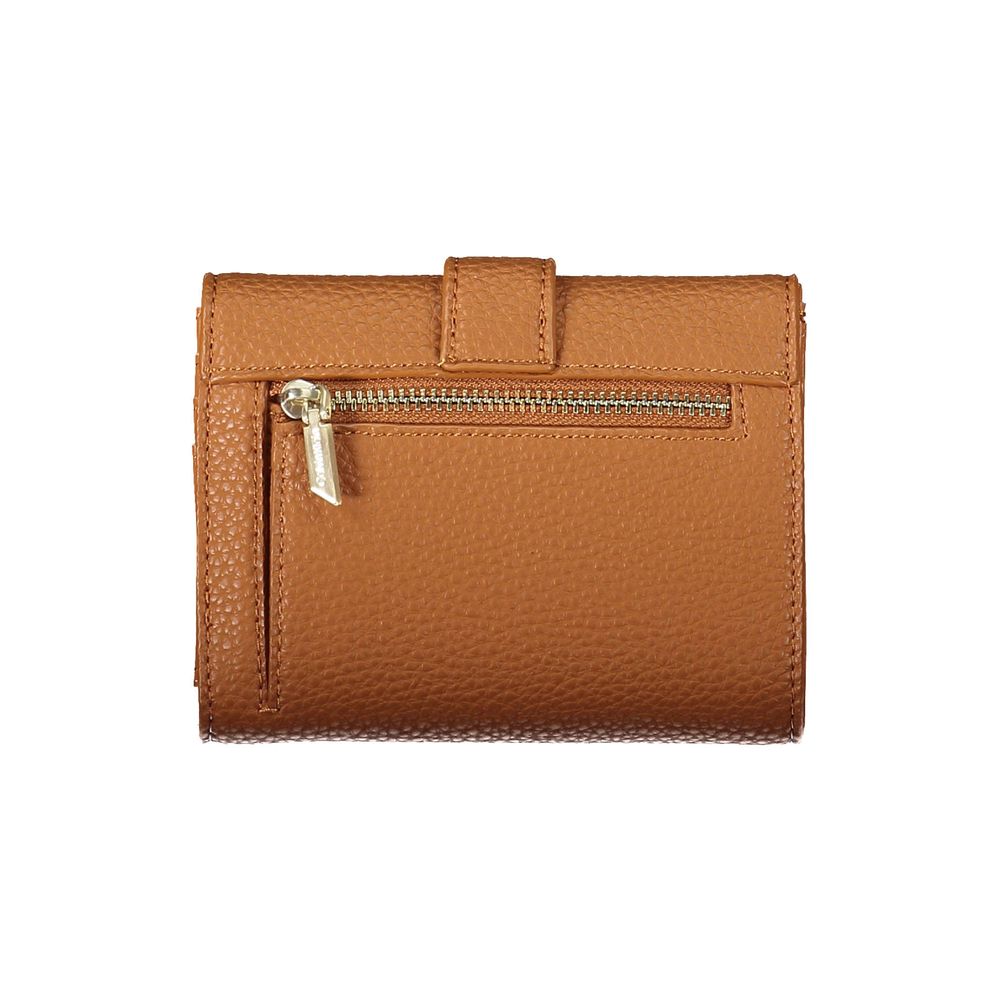 Calvin Klein Brown Faux Leather Women's Wallet