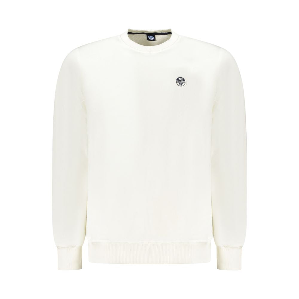 North Sails Men's Cotton Sweater in White