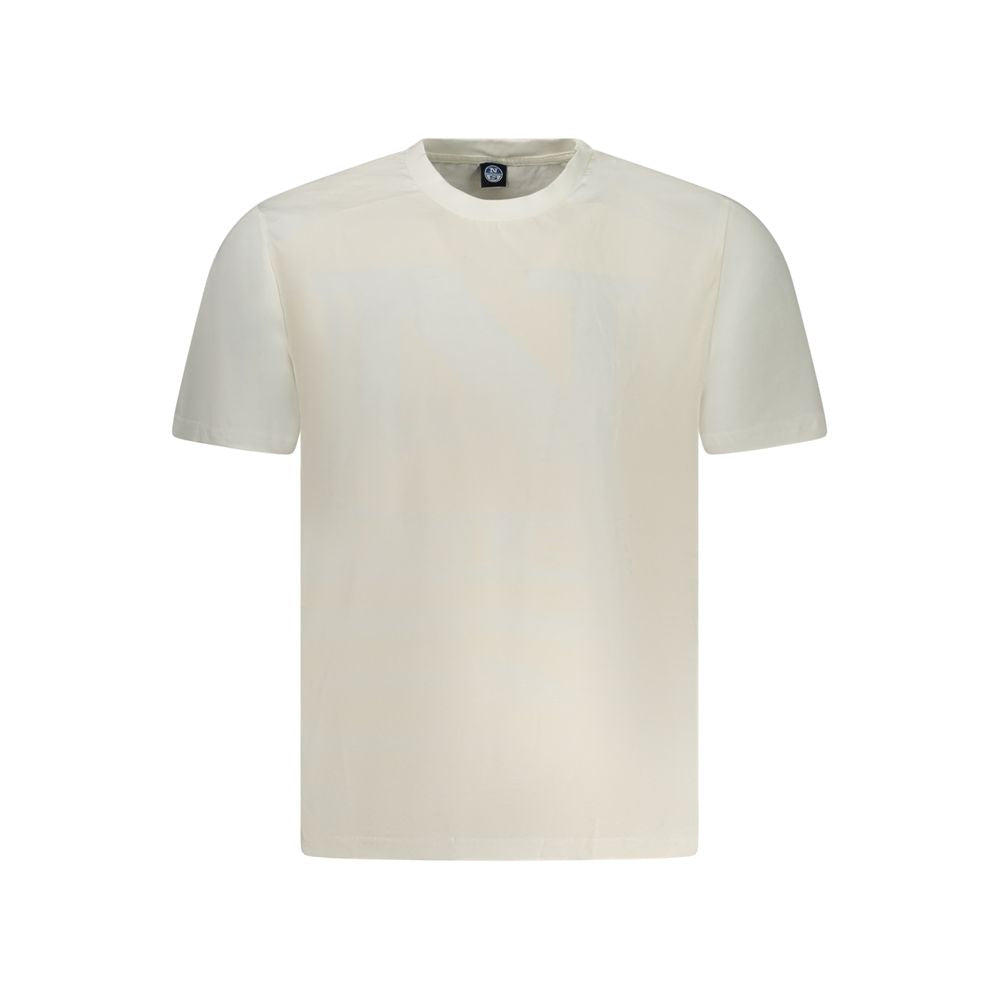 North Sails Men's White Cotton T-Shirt