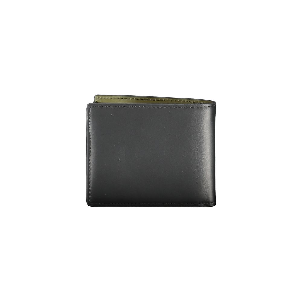 Tommy Hilfiger Black Leather Wallet for Men