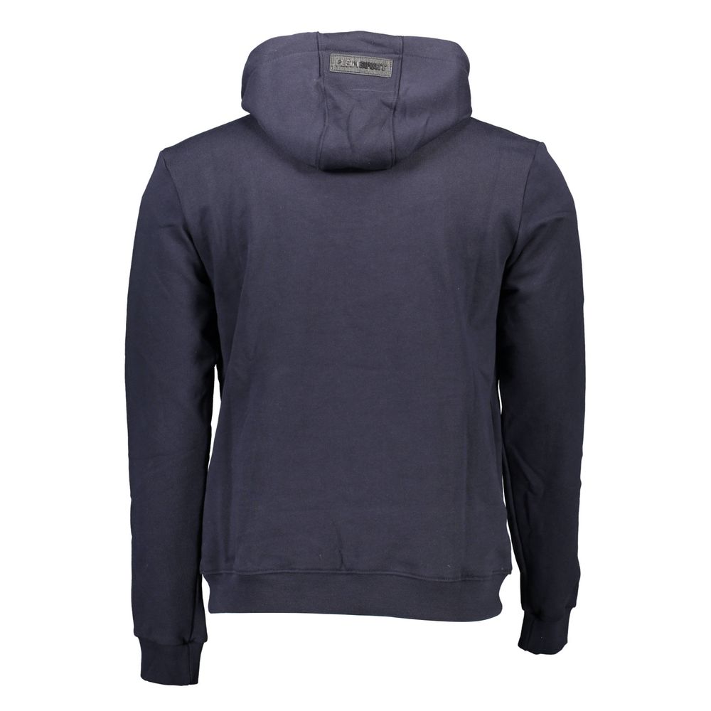 Plein Sport Blue Cotton Men's Sweater