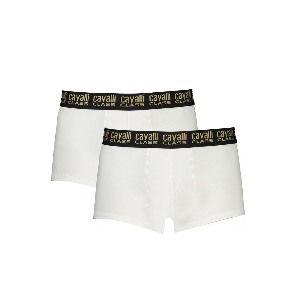 Cavalli Class White Men's Boxer Briefs