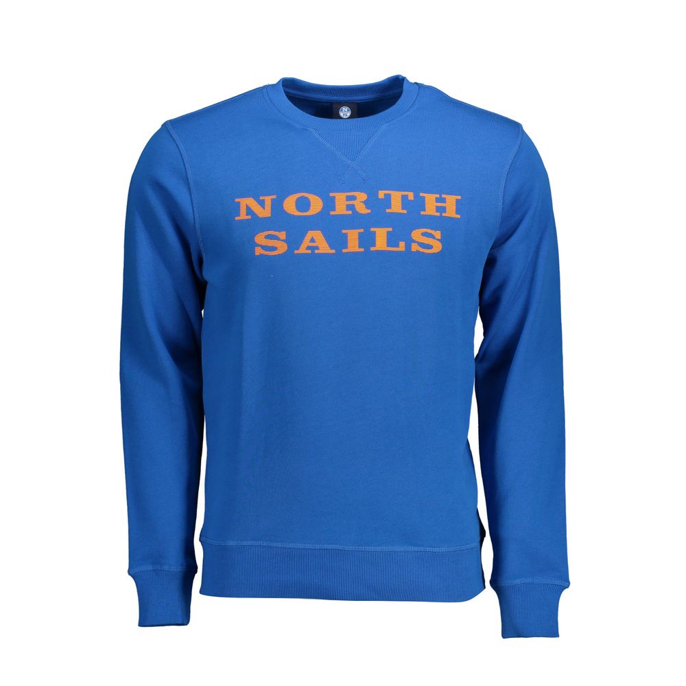 North Sails Men's Blue Cotton Sweatshirt