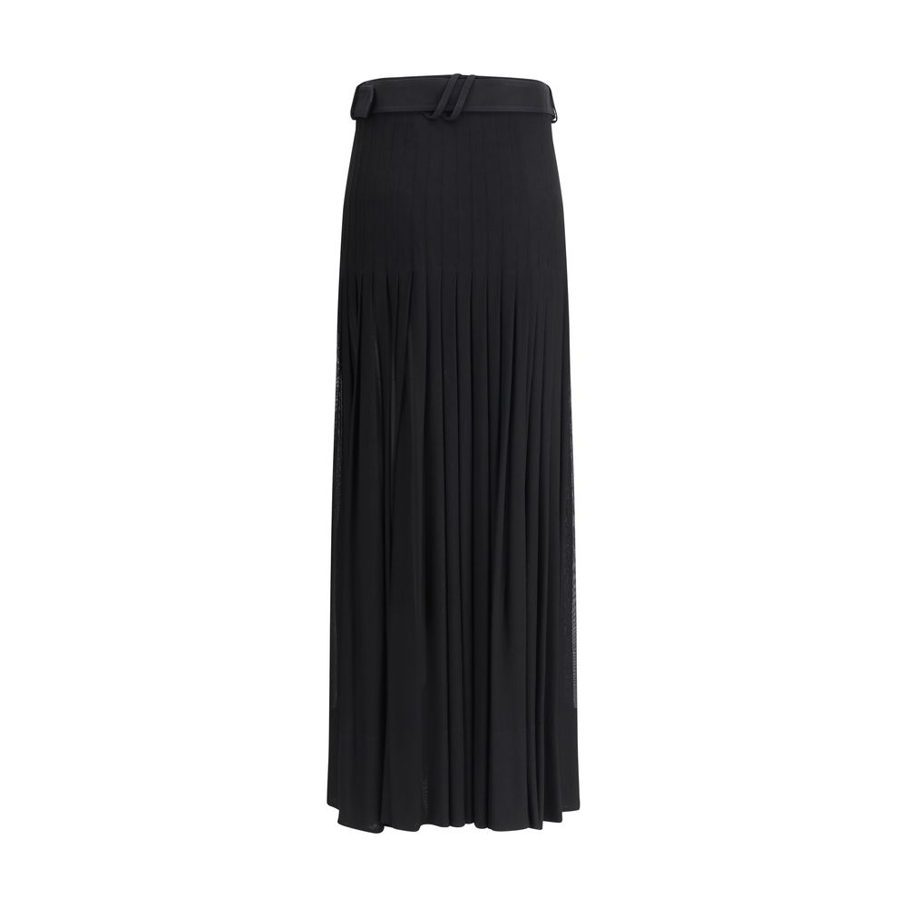 Burberry Pleated Midi Skirt: A Timeless Wardrobe Essential
