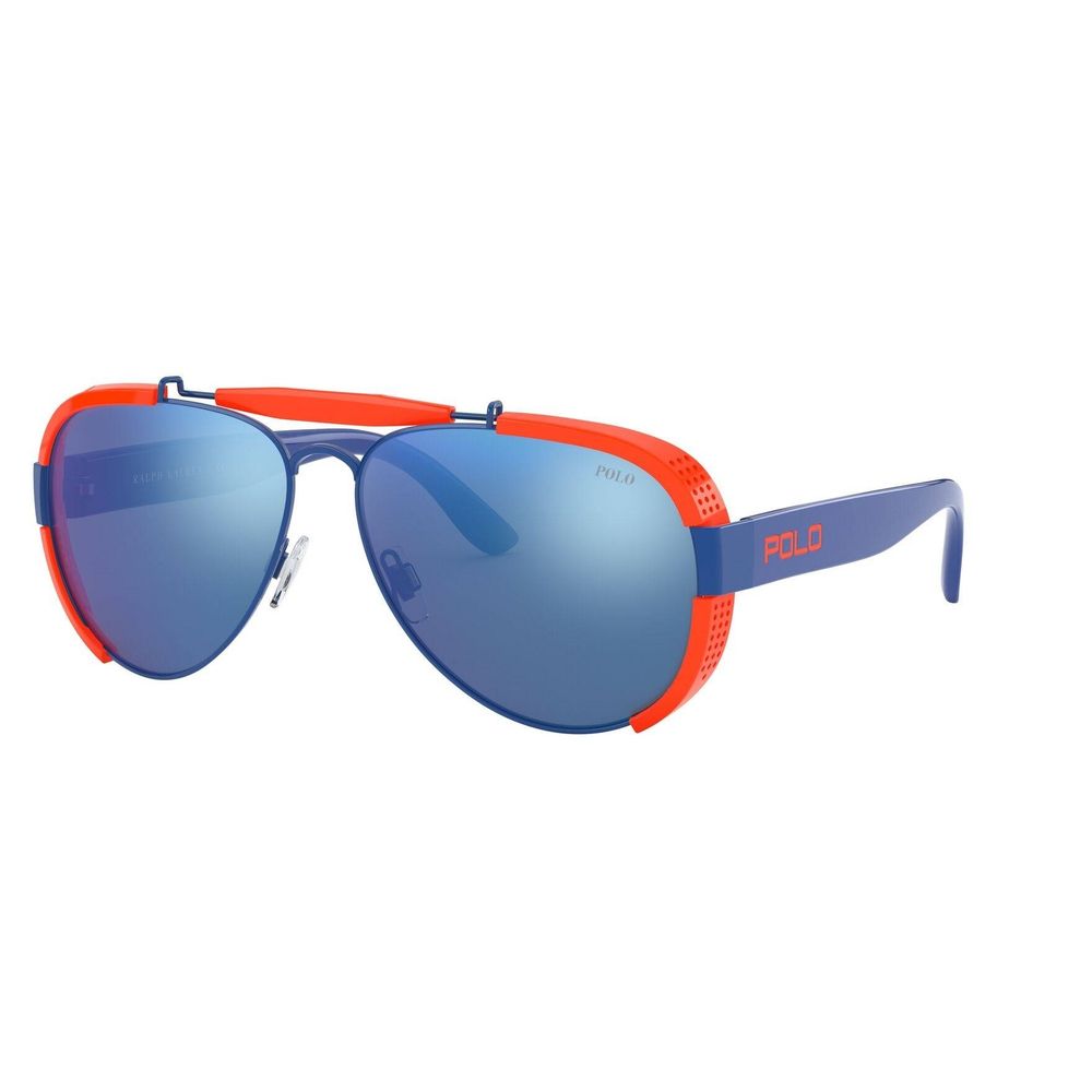 Polo Ralph Lauren Unisex Sunglasses – Blue Resin Frame, 60mm
