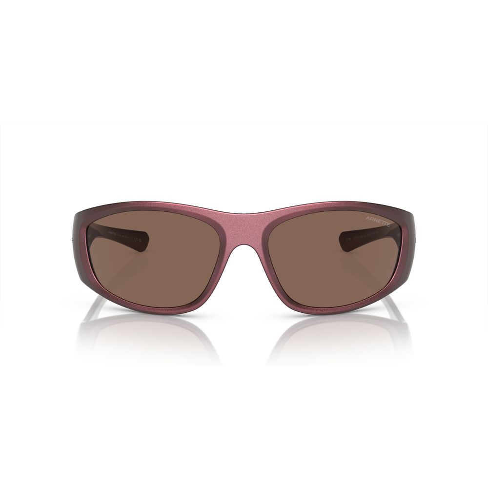 Arnette Red Resin Sunglasses – Bold Red Frame with 64mm Lenses