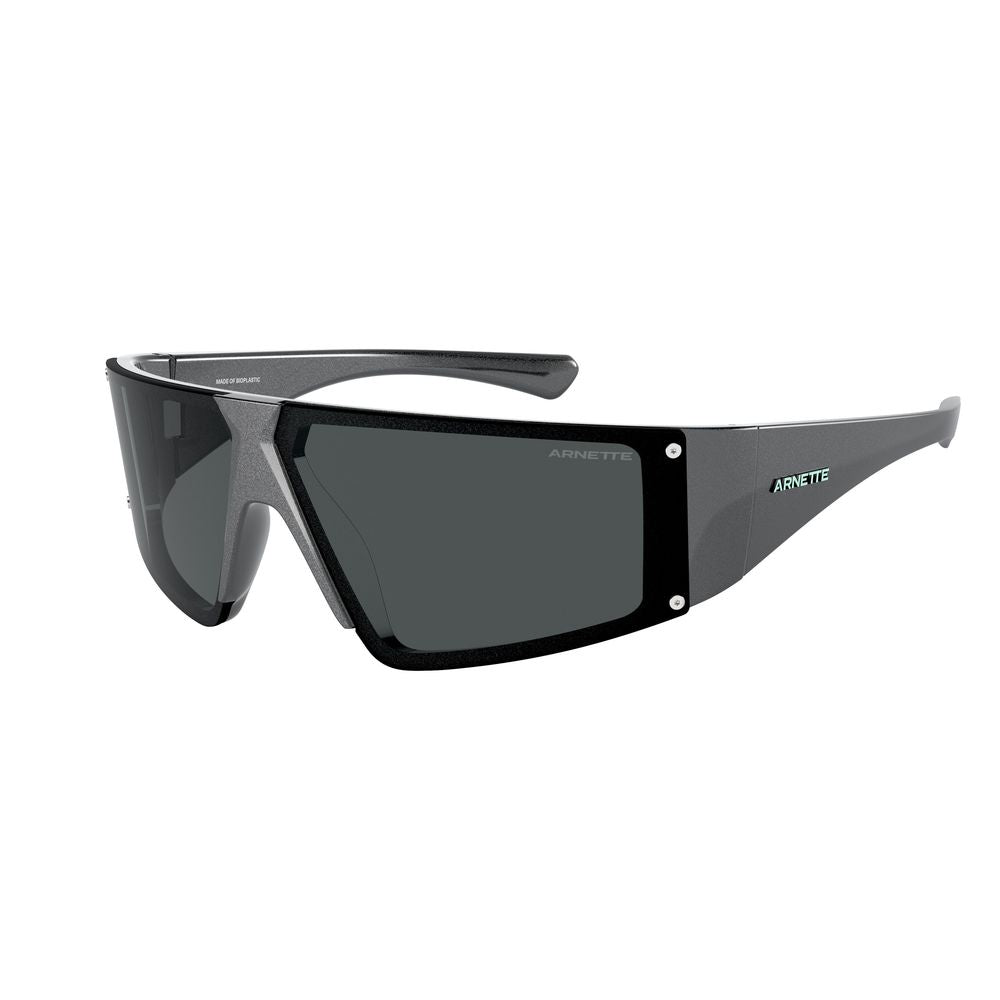 Arnette Gray Resin Sunglasses – Unisex Style with Grey Lenses, 69mm
