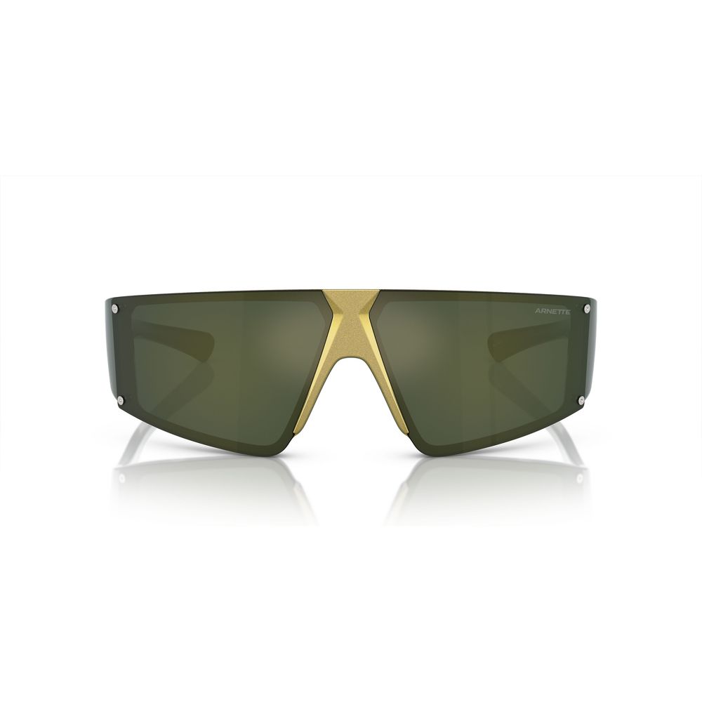 Arnette Unisex Gold Resin Sunglasses – Stylish 69mm Frame
