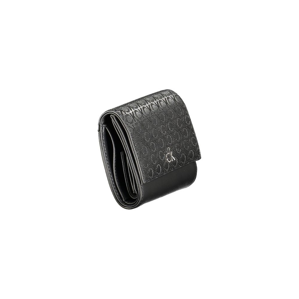 Calvin Klein Black Polyester Women's Wallet