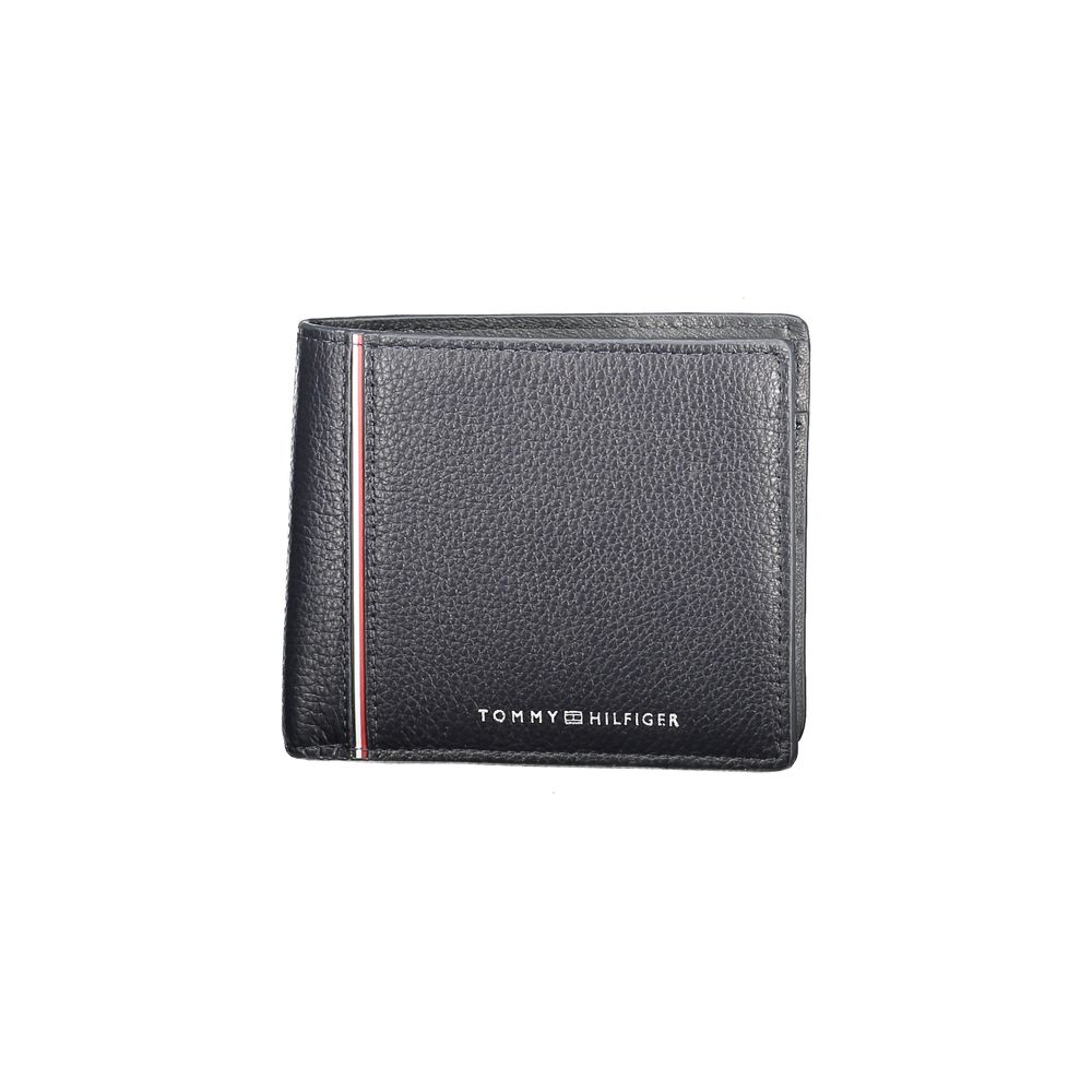 Tommy Hilfiger Blue Leather Men's Wallet