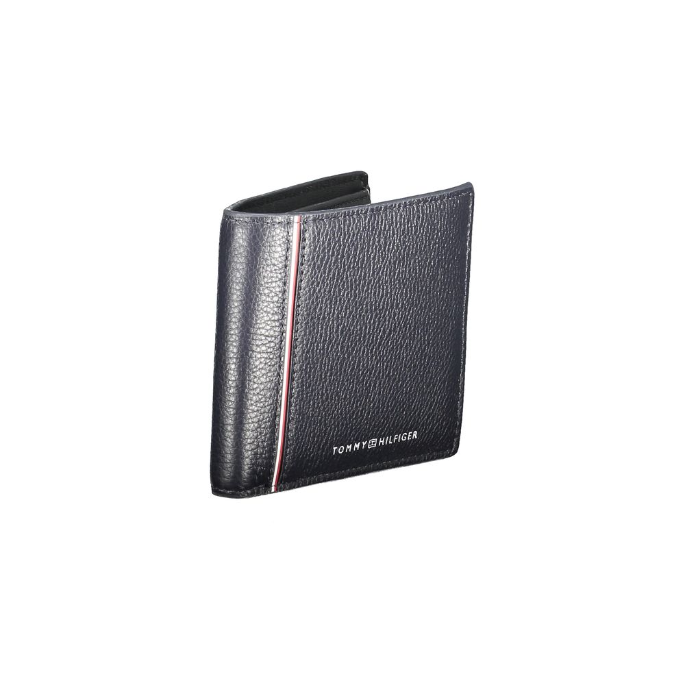 Tommy Hilfiger Blue Leather Men's Wallet