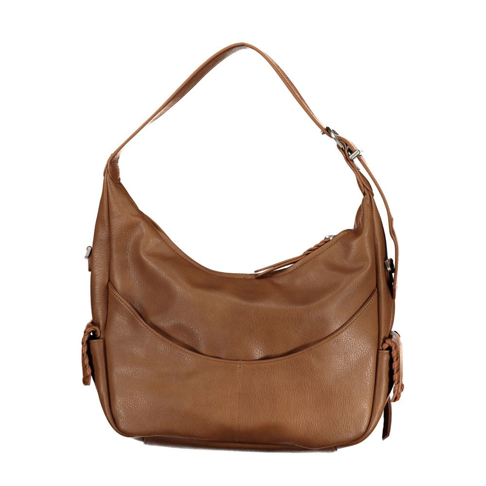 Desigual Brown Handbag - A Statement in Creativity and Style