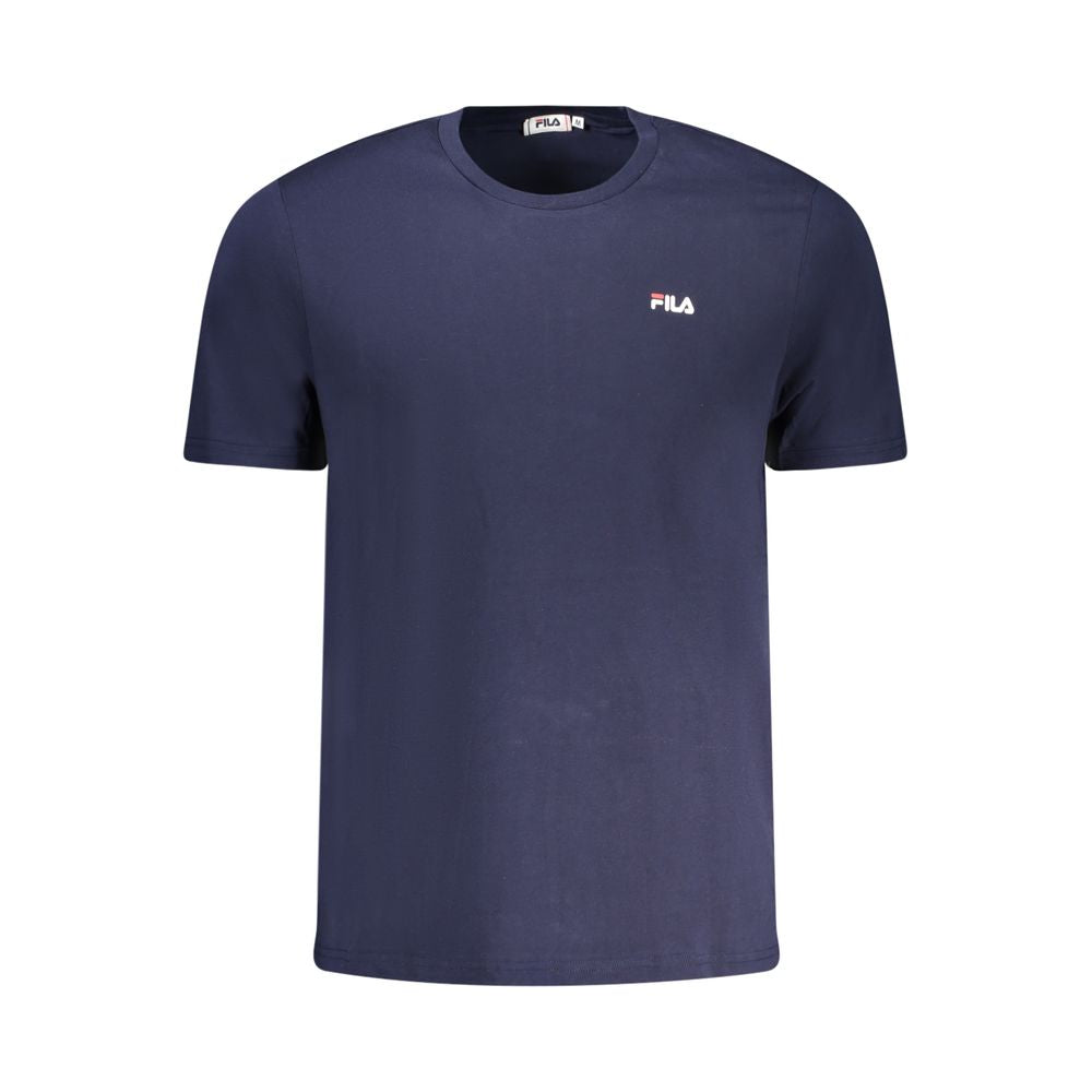 Fila Blue Cotton T-Shirt – Bi-Pack Brod Tee