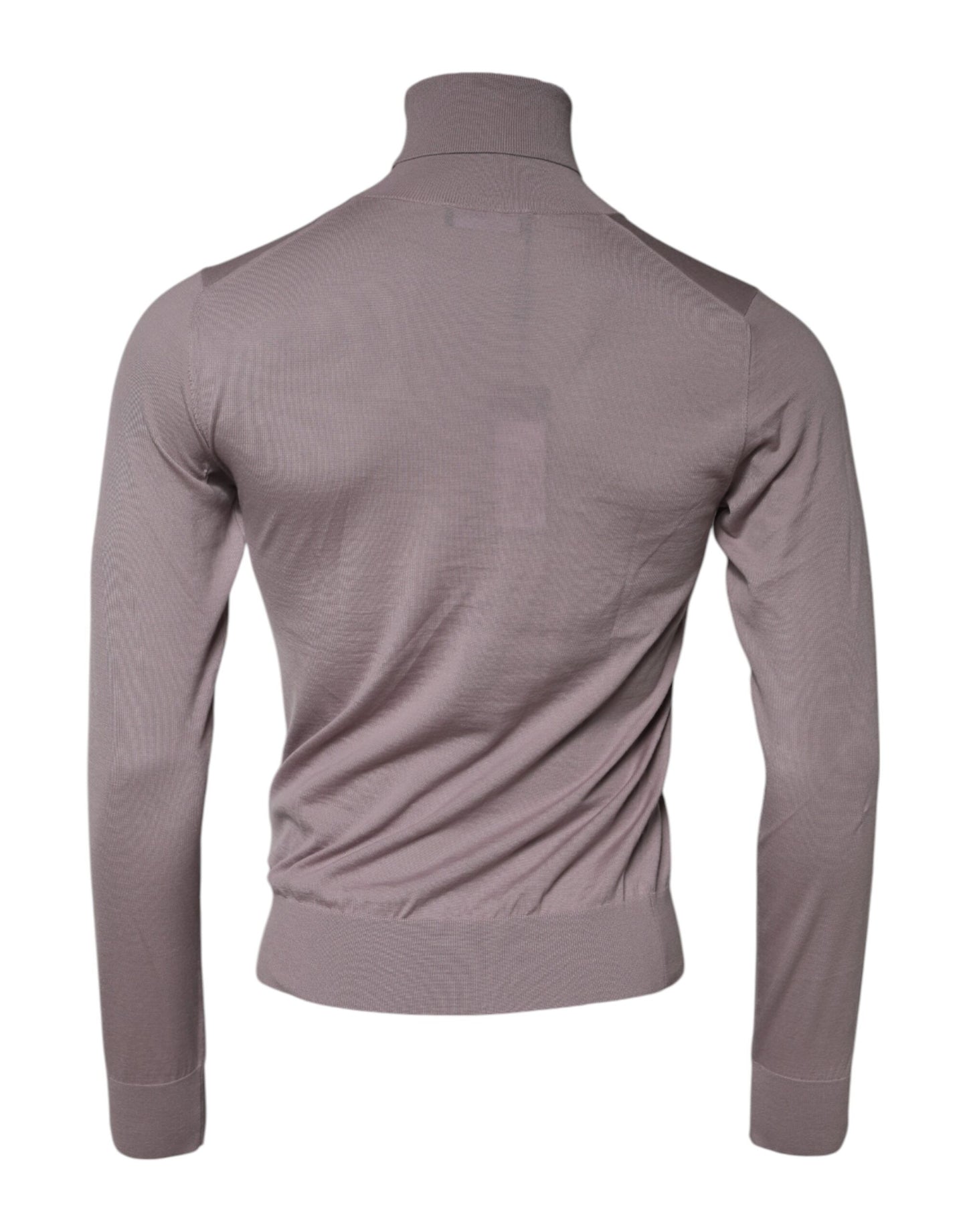 Dolce & Gabbana Brown Cashmere Knitted Pullover Sweater