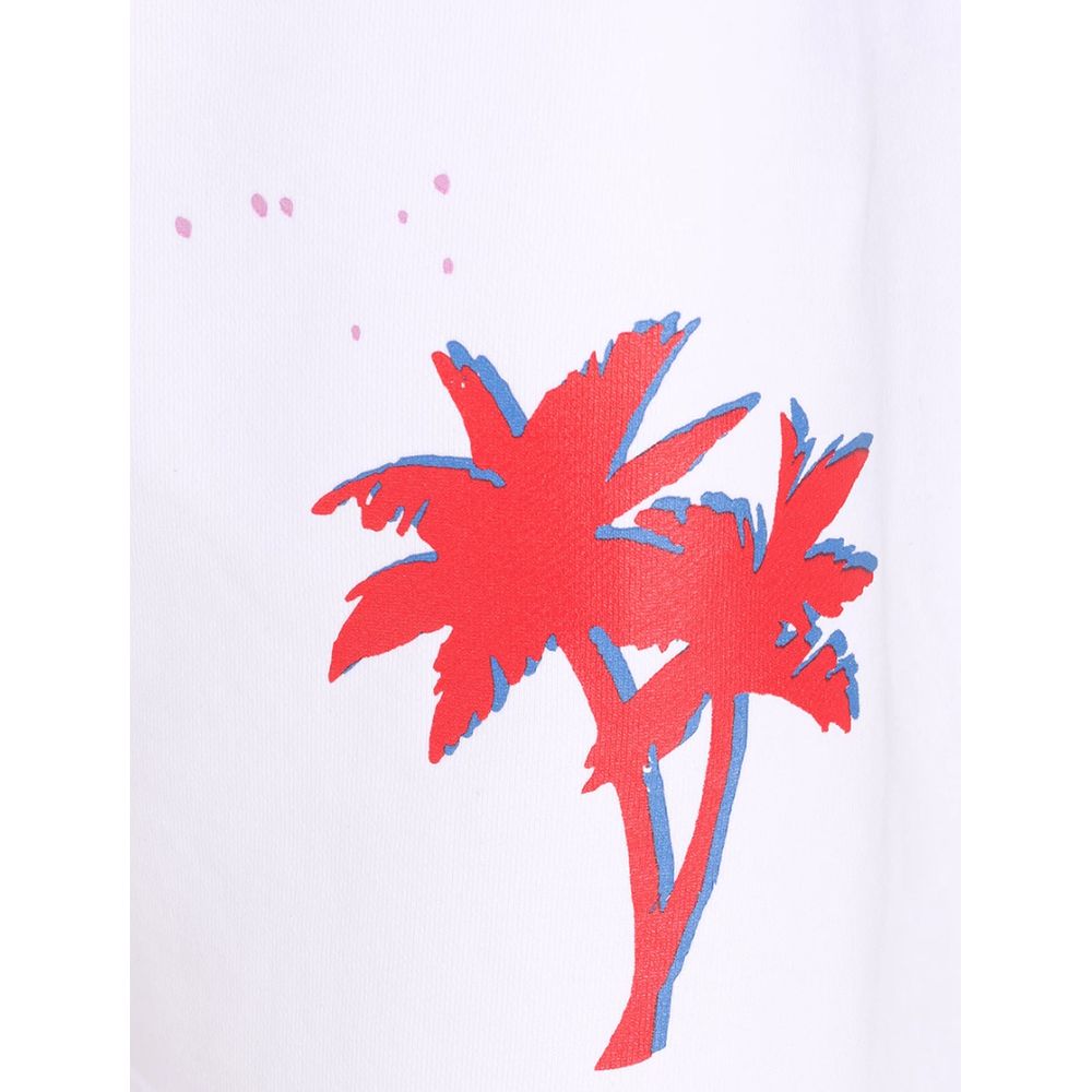 Comme Des Fuckdown White Cotton Fleece Shorts