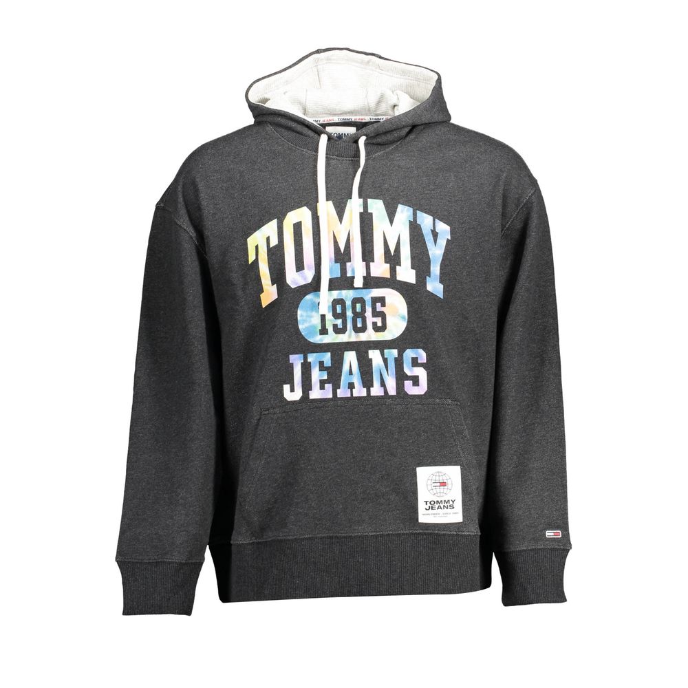 Tommy Hilfiger Black Cotton Men's Sweater
